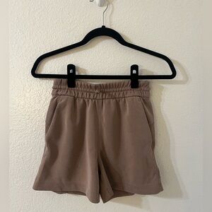 lululemon athletica High Waist Brown Shorts